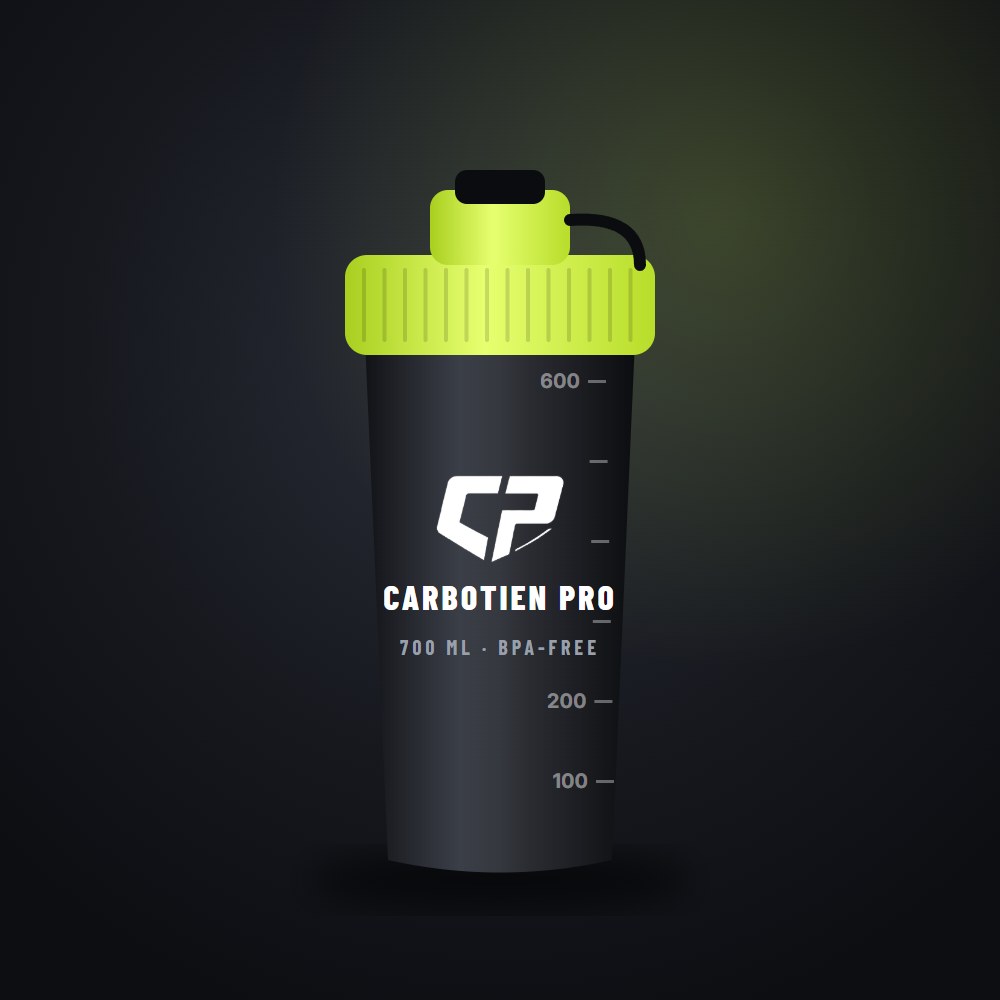 Carbotien Pro shaker bottle with volt lid